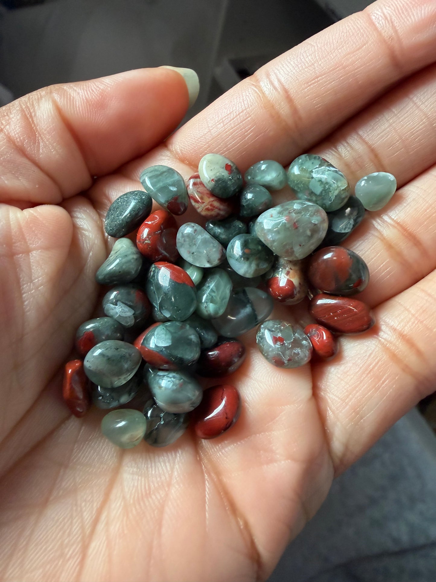 African Bloodstone Chips 150g bag