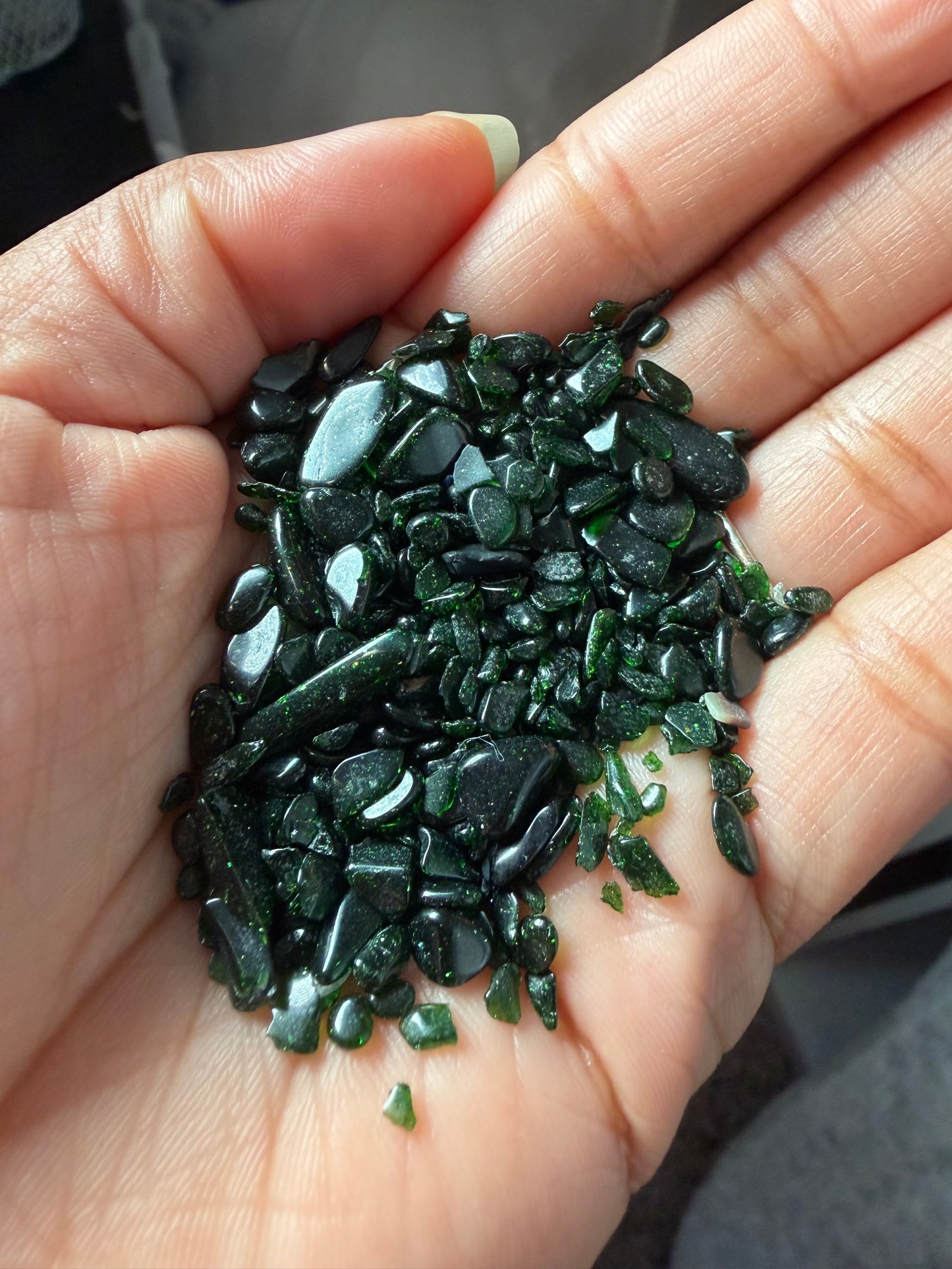 Green Sandstone Chip Bag