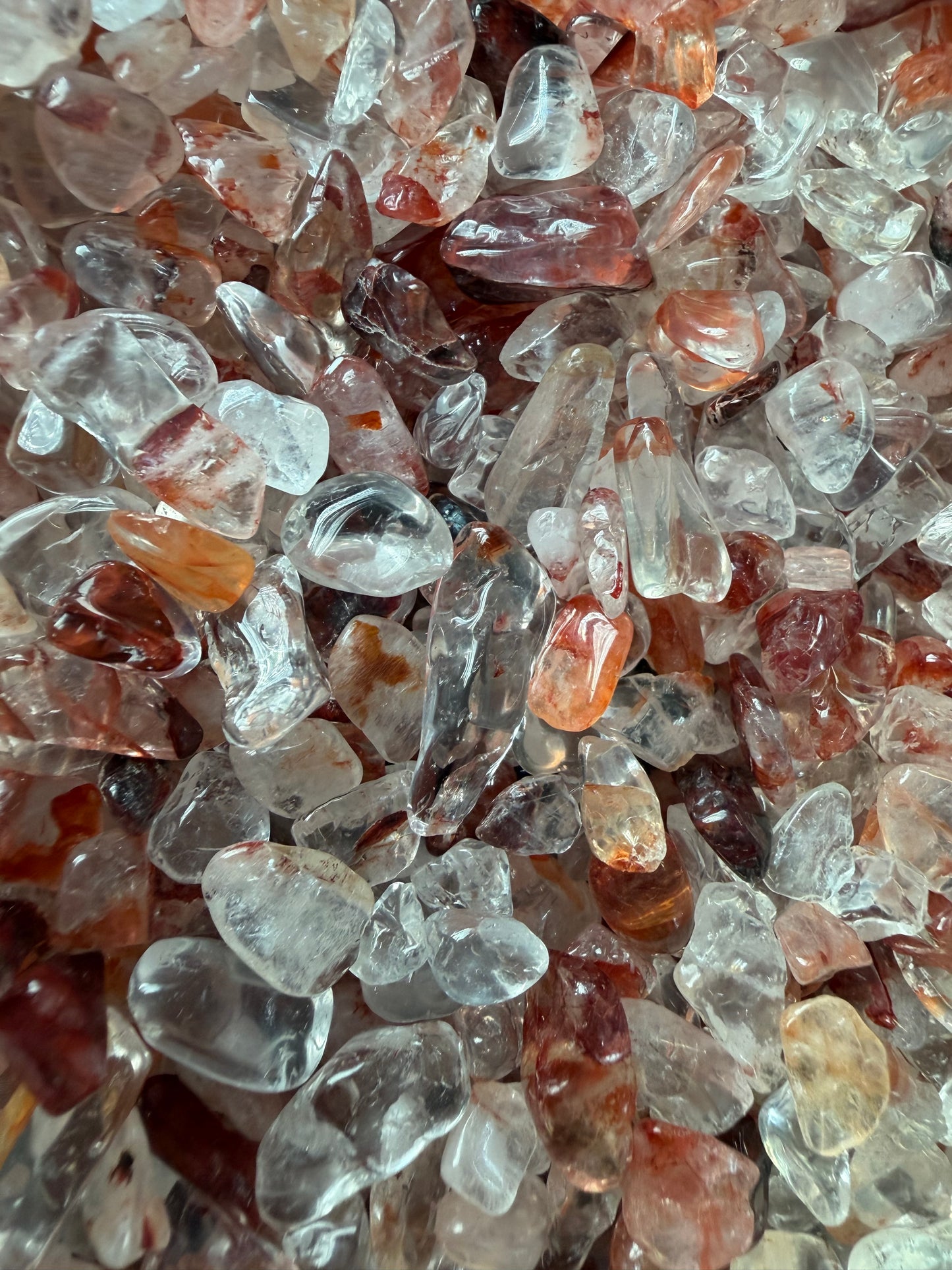 Fire Quartz Chips 150g Bag