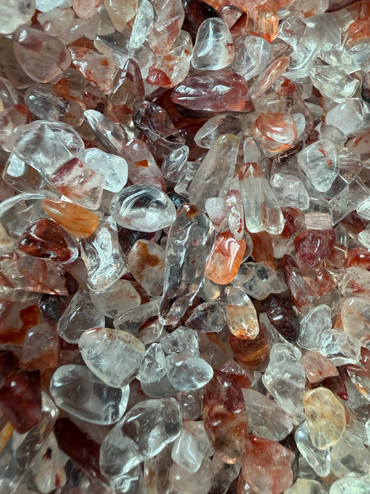 Fire Quartz Chips 150g Bag