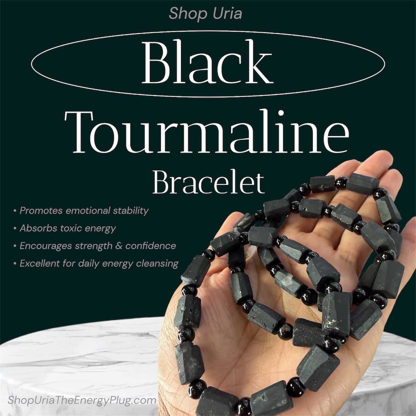 Black Tourmaline Bracelet