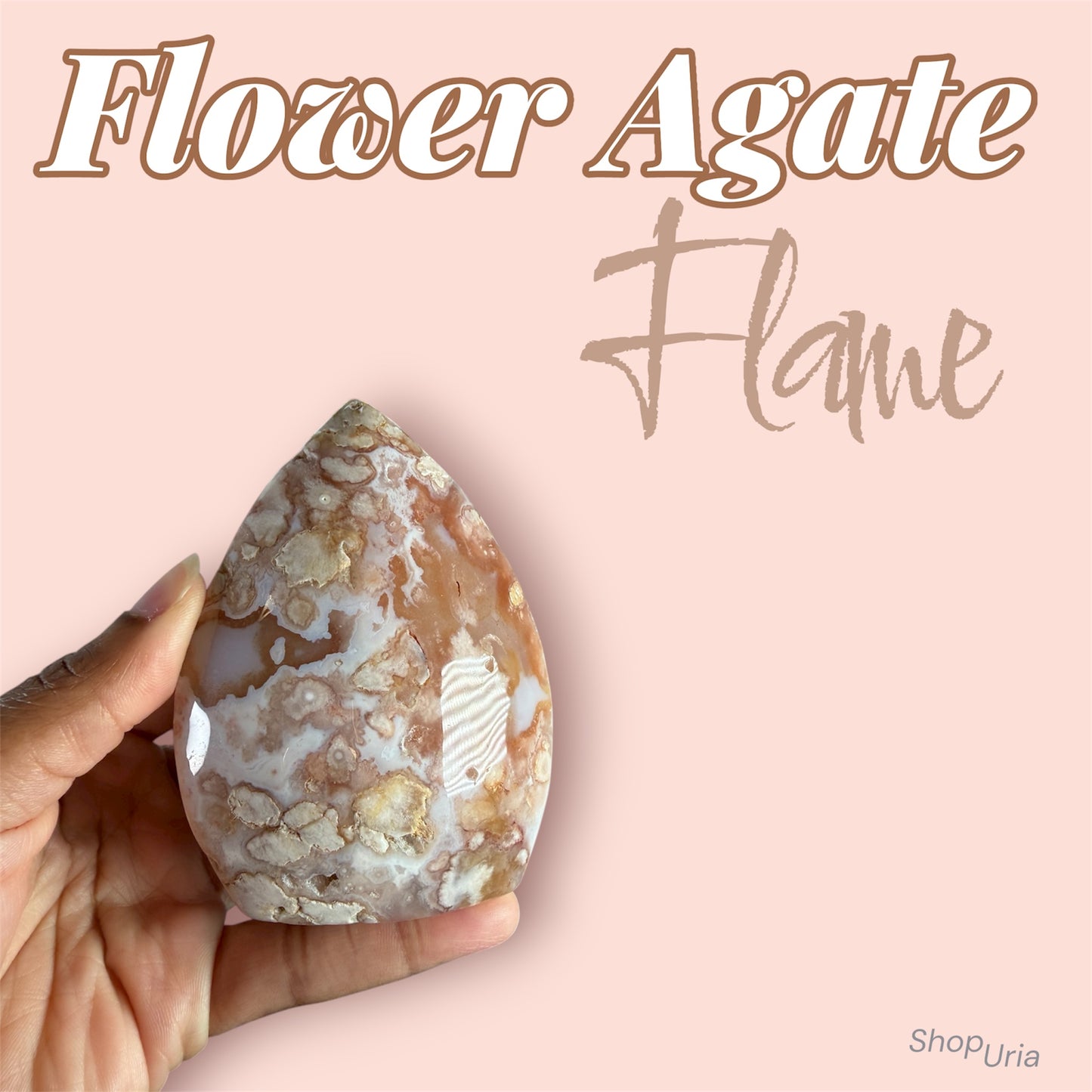 Flower Agate Flame